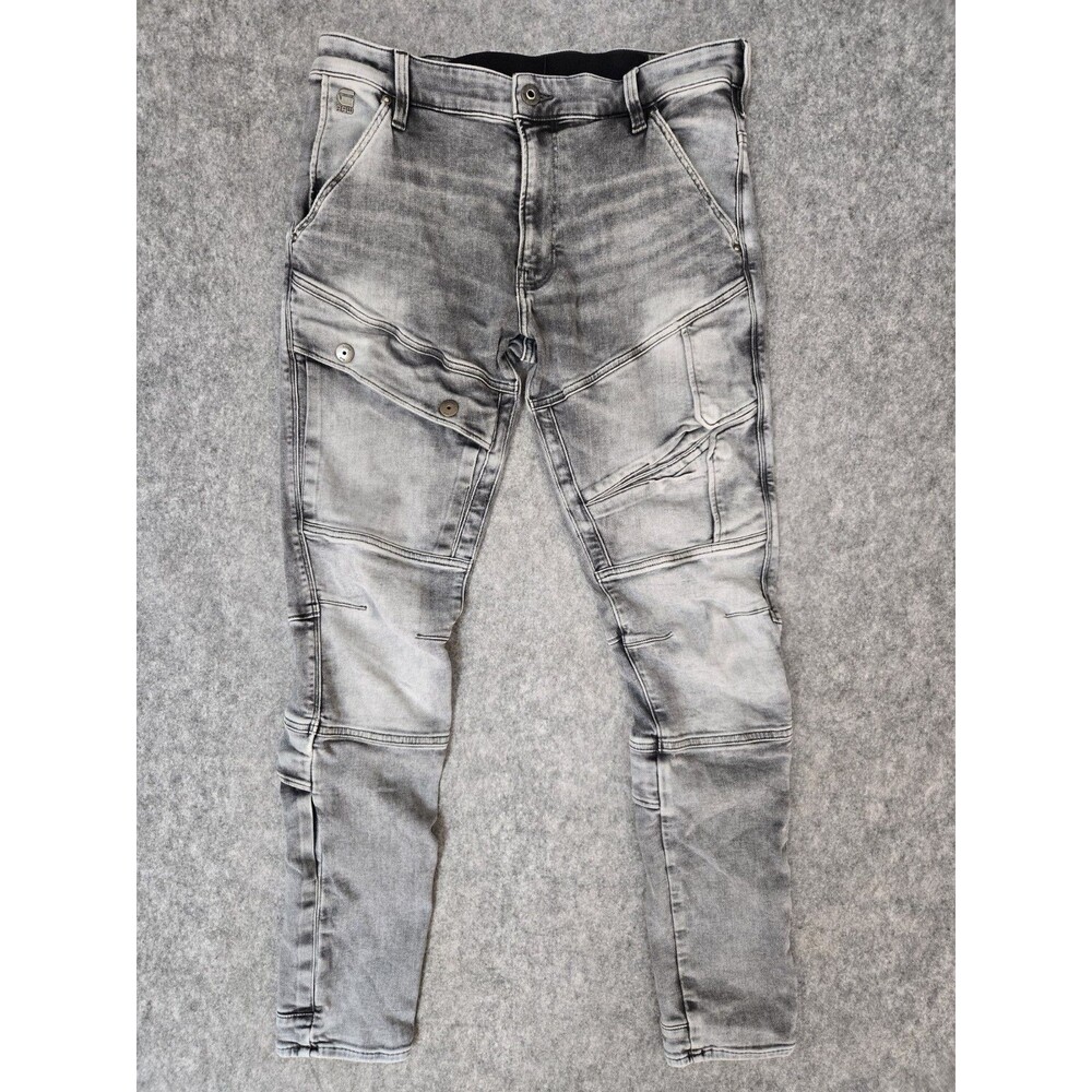 G Star Raw Air blaze 3d Skinny Menโs Jeans Charcoal Color 32x31